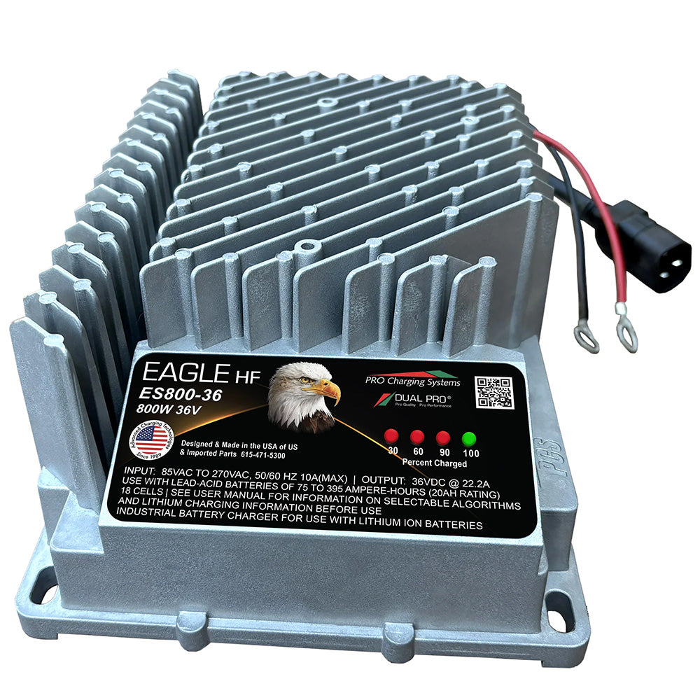 Dual Pro HF Eagle ES800 Series 36V Single Lithium Charger — marine battery chargers
