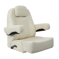 Springfield Marine Springfield Charter Helm Low-Back w/Bloster - Off White — marine seating