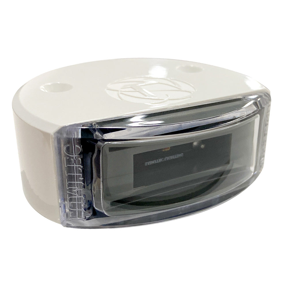 Lumitec Surface Mount Composite Navigation Light - Stern White — marine navigation lights