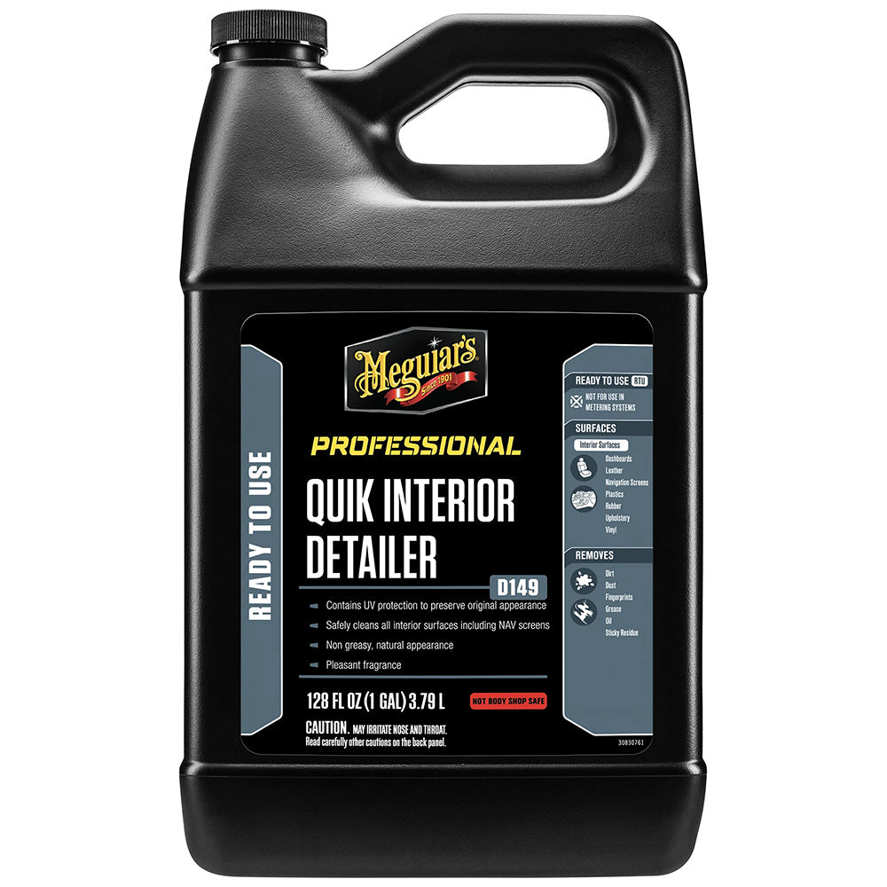 Meguiar's Quik Interior Detailer - 1 Gallon — marine cleaning