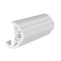 TACO Marine TACO SuproFlex Rub Rail Kit w/Flex Vinyl Overlay Insert - 2"H x 1-1/4"W x 80'L - White w/White Insert — marine rub rail