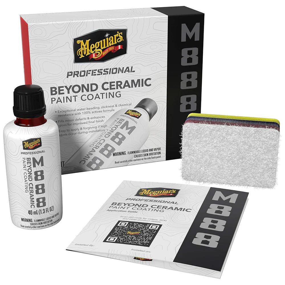 Meguiar's Professional Beyond Ceramic Paint Coating — marine cleaning
