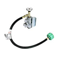 Trident Marine Single Stage Regulator w/300 PSI Gauge & 20" Pigtail w/Wall Mount — marine deck / galley