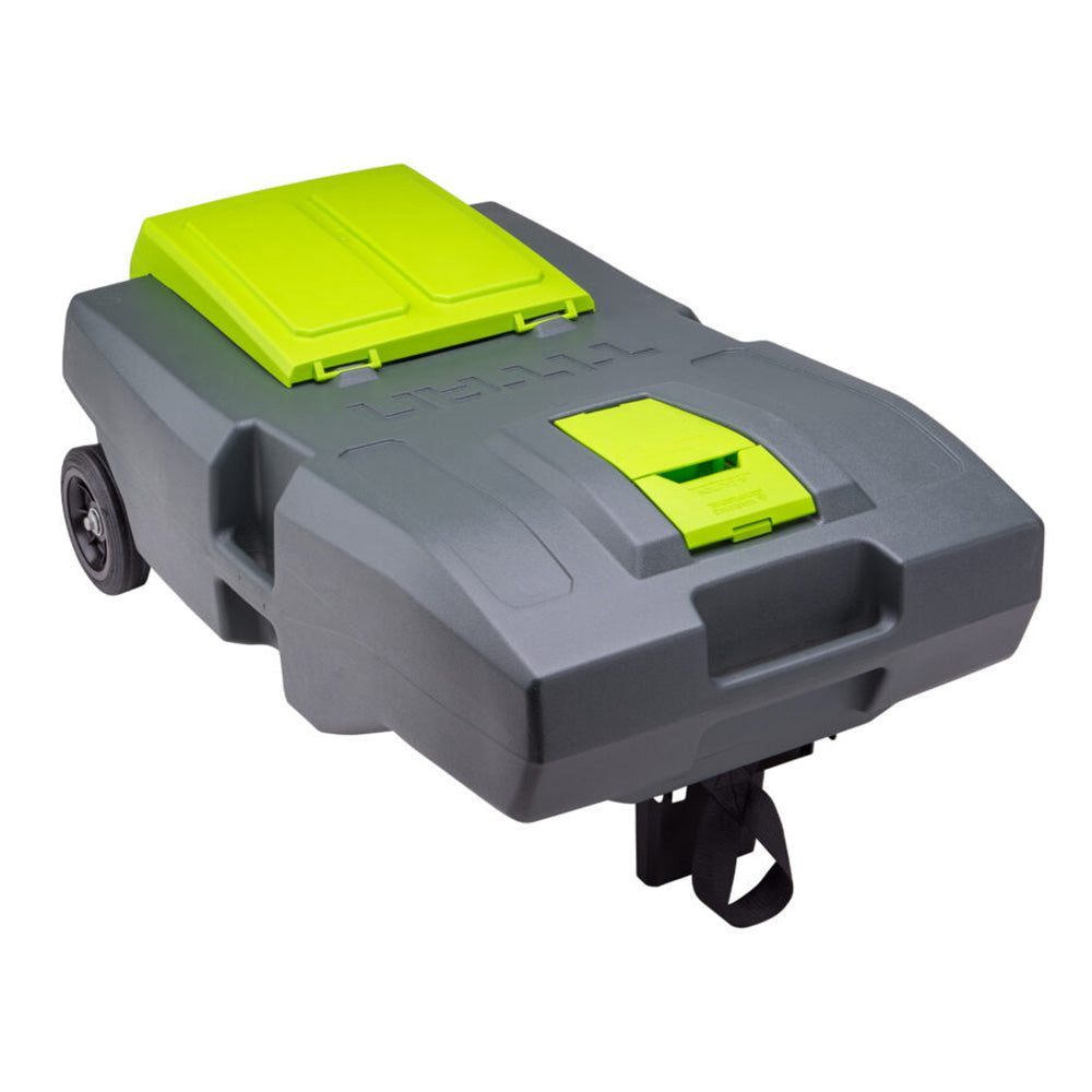 Thetford Marine Thetford Titan 27 Gallon 2-Wheel Portable Waste Tank w/Ladder Hook — marine sanitation