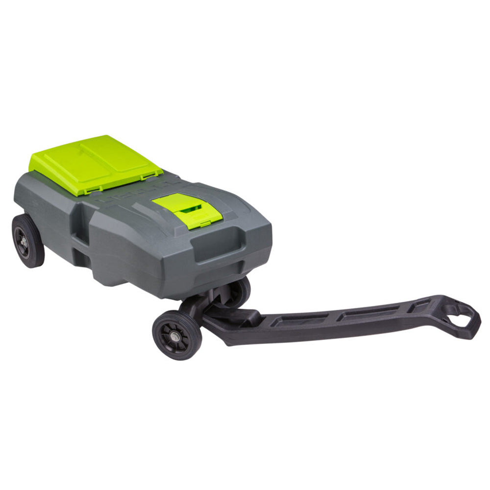 Thetford Marine Thetford Titan 21 Gallon 4-Wheel Portable Waste Tank w/Tow Handle — marine sanitation