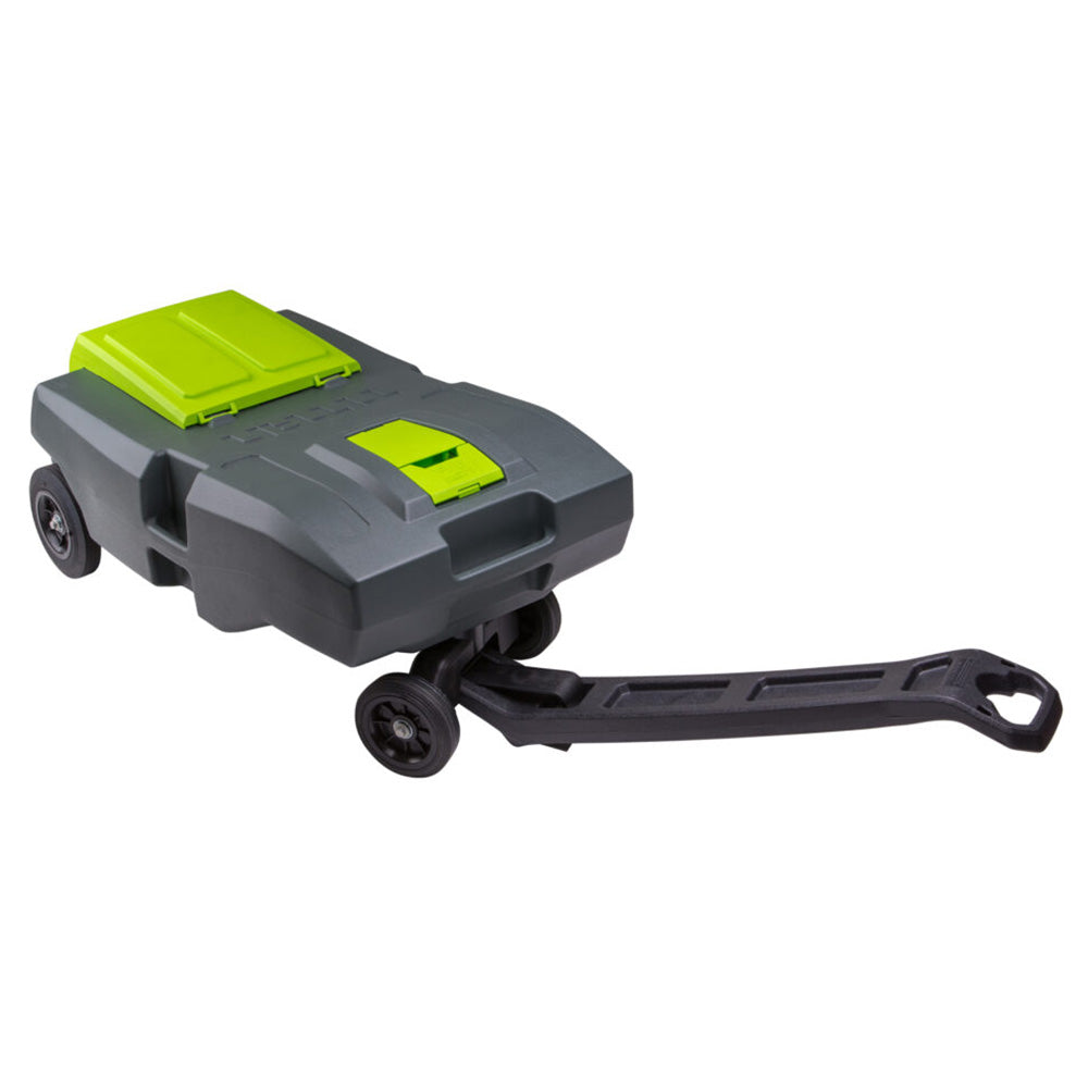 Thetford Marine Thetford Titan 27 Gallon 4-Wheel Portable Waste Tank w/Tow Handle — marine sanitation