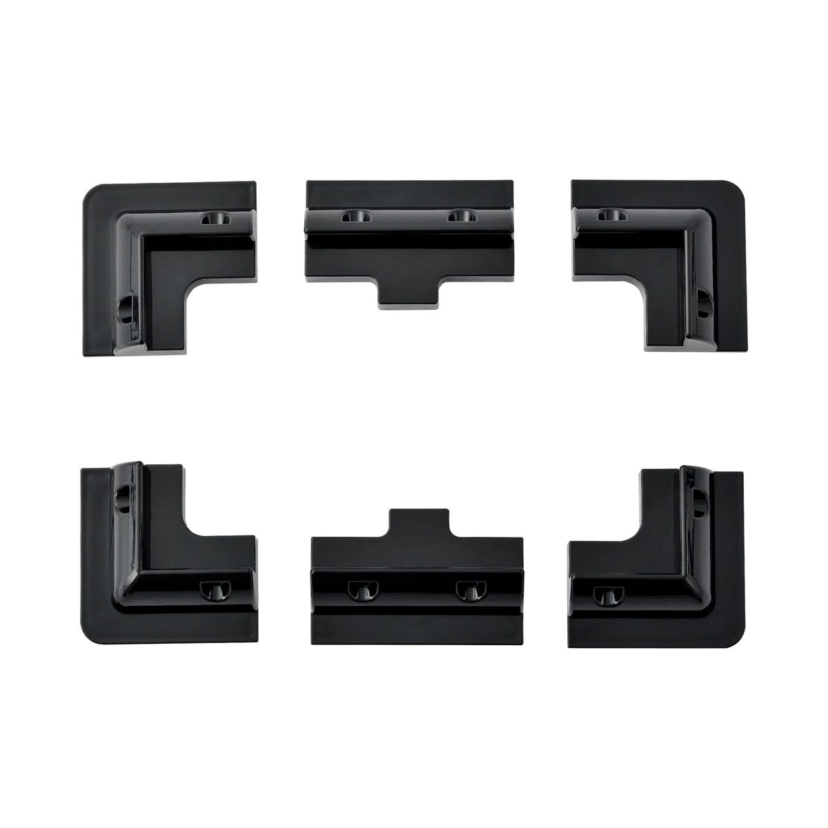 RICH SOLAR Corner Bracket Mounts (Black)