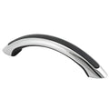 Whitecap 9" Stainless Steel Grab Handle with UV-Resistant Black Vinyl Inlay — marine grab handles