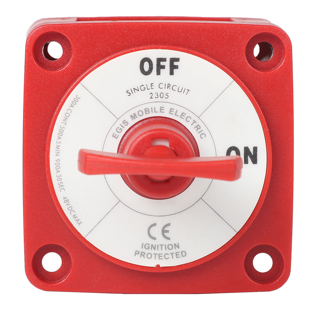 Egis Mobile Electric Egis M-Series 300A Battery Switch Off/On Key Actuator — marine battery management