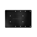 Sea Brackets 12" Straight Trolling Motor Plate f/Garmin Force® Kraken - Black — marine trolling motor accessories