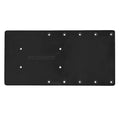 Sea Brackets 16" Straight Trolling Motor Plate f/Garmin Kraken - Black — marine trolling motor accessories