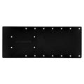 Sea Brackets 20" Straight Trolling Motor Plate f/Garmin Kraken - Black — marine trolling motor accessories
