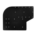 Sea Brackets Large Offset Trolling Motor Plate f/Minn Kota Quest - Black — marine trolling motor accessories