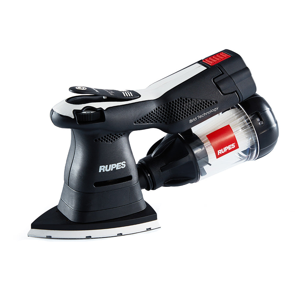 RUPES HSS73 Rectangular Orbital Mini Sander w/iBrid Technology — marine cleaning