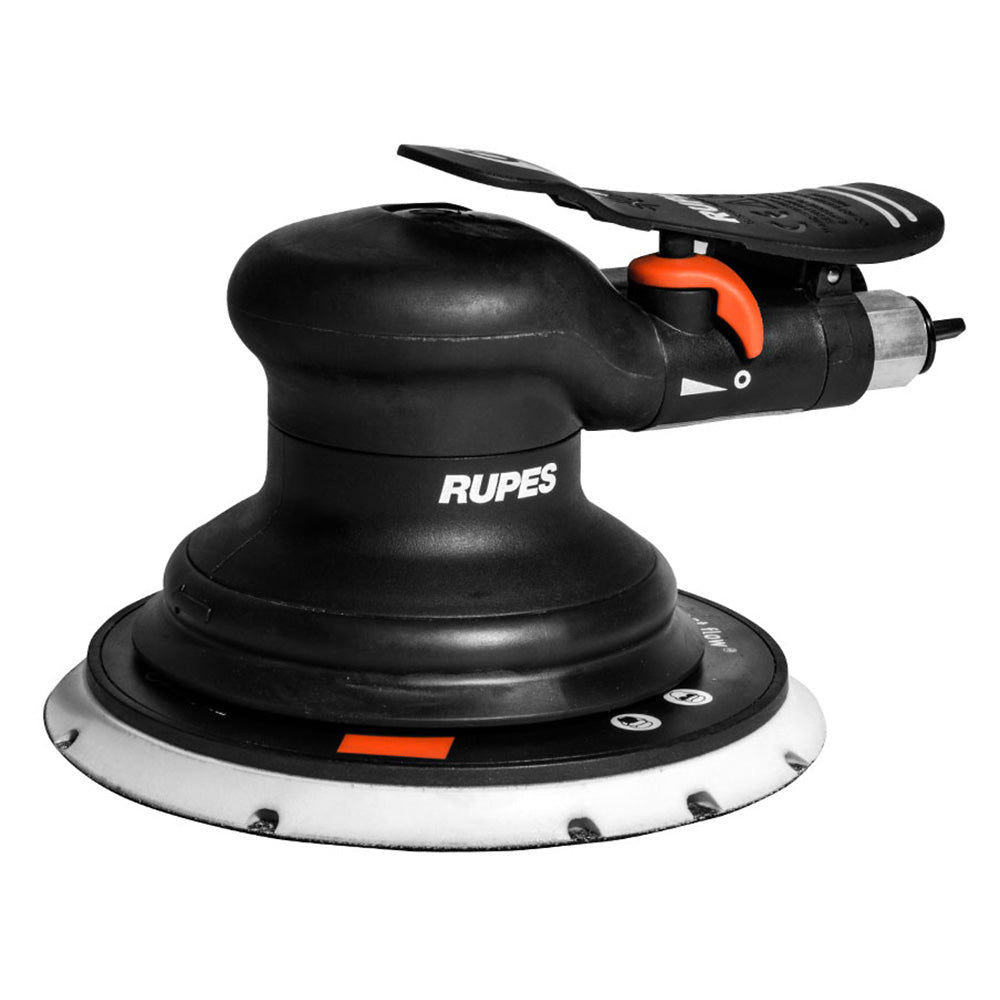 RUPES Random Orbital Palm Pneumatic Sander w/150mm Pad & 3mm Orbit-Skorpio III (Non-Vac) — marine cleaning