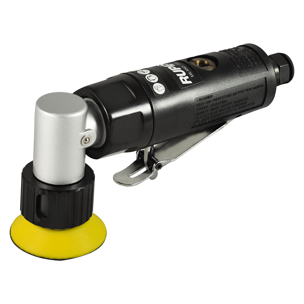 RUPES Pneumatic Mini Random Orbital Sander w/50mm Pad & 3mm Orbit — marine cleaning