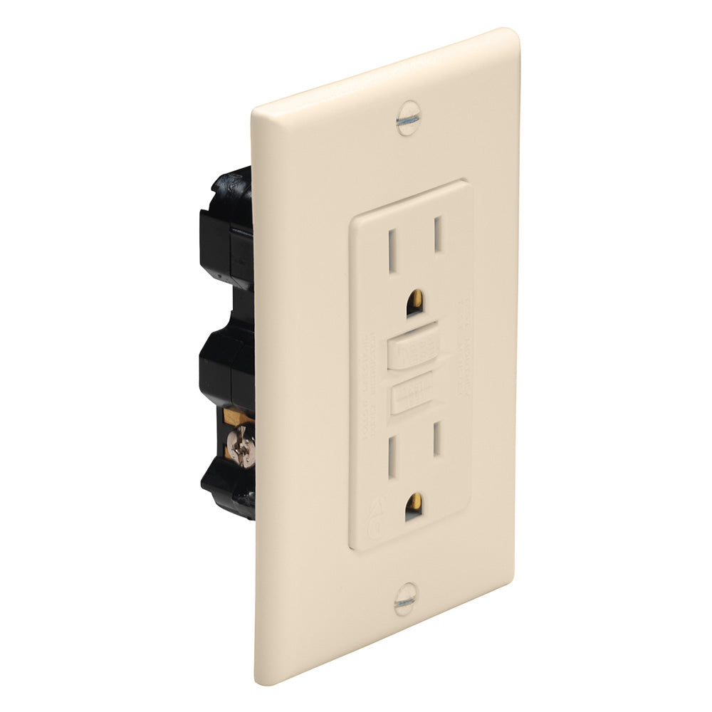 Marinco Ground Fault Circuit Interrupter (GFCI) - Ivory — marine switches & accessories