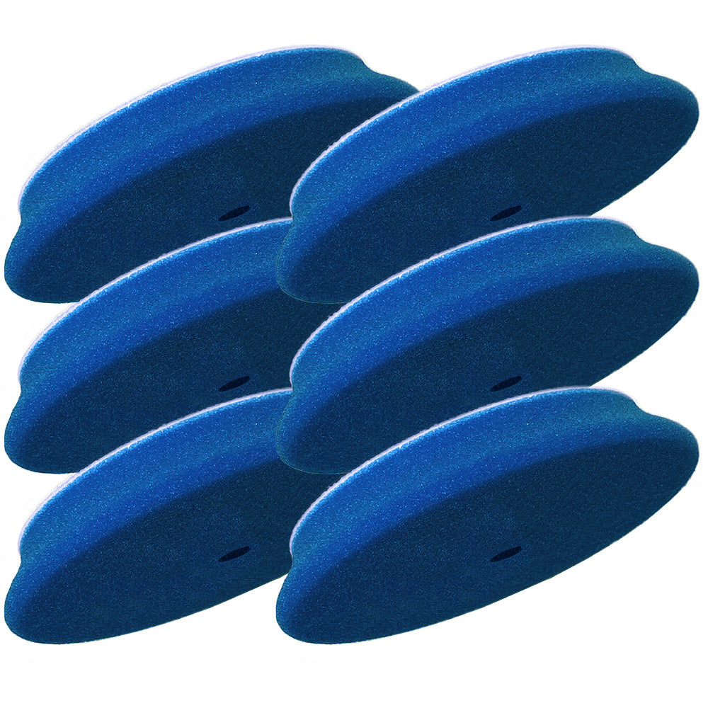 RUPES D-A Coarse Foam Pad 40mm - Blue *6-Pack — marine cleaning