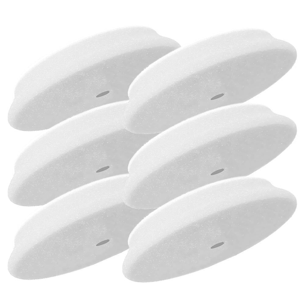 RUPES D-A Ultra Fine Polishing Foam Pad 40mm - White *6-Pack — marine cleaning