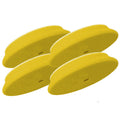 RUPES D-A Fine Finishing Foam Pad 70mm - Yellow *4-Pack — marine cleaning