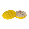 RUPES Velcro Waffle Fine Polishing Pad f/Rotary Polishers 200mm - Yellow — marine cleaning