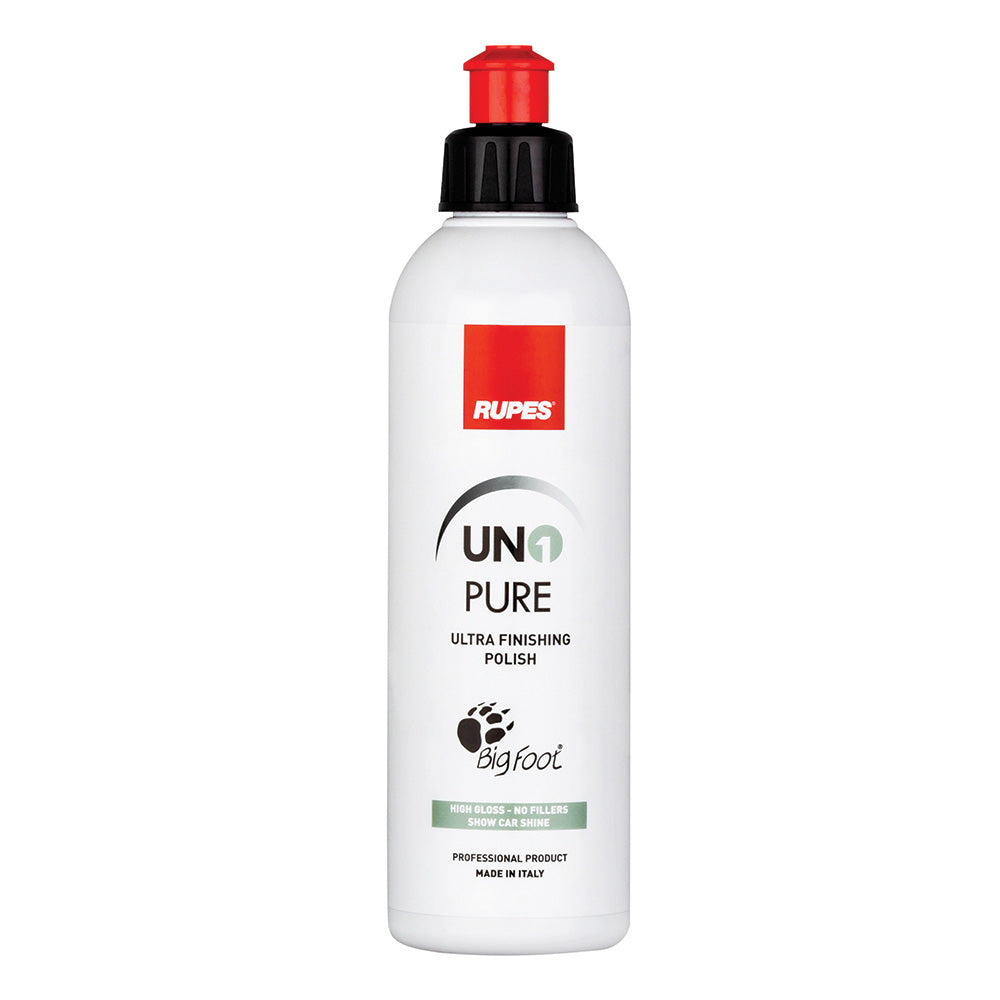 RUPES Uno Pure Ultra-Fine Finishing Polish 250ml/8.5oz — marine cleaning