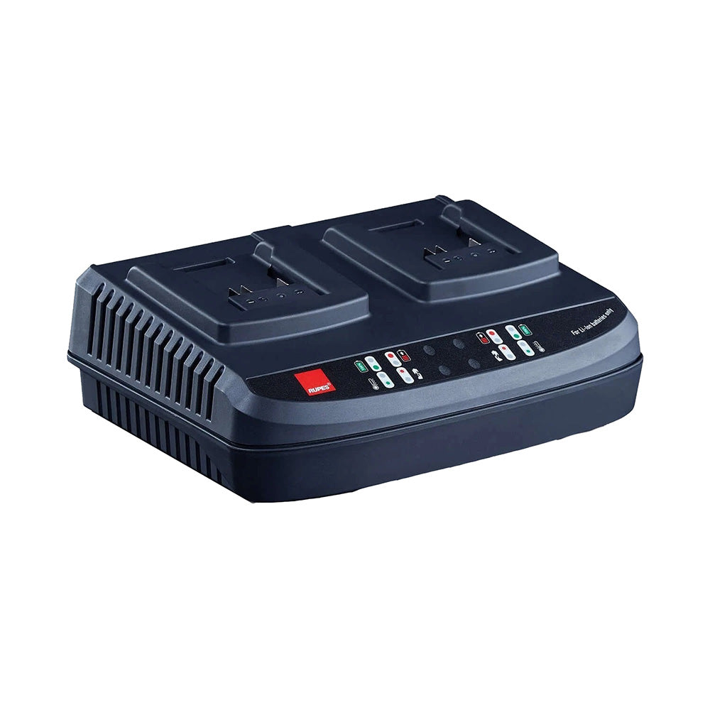 RUPES Dual Battery Charger f/iBrid HLR15 & HLR21 Batteries w/LED Indicators — marine cleaning