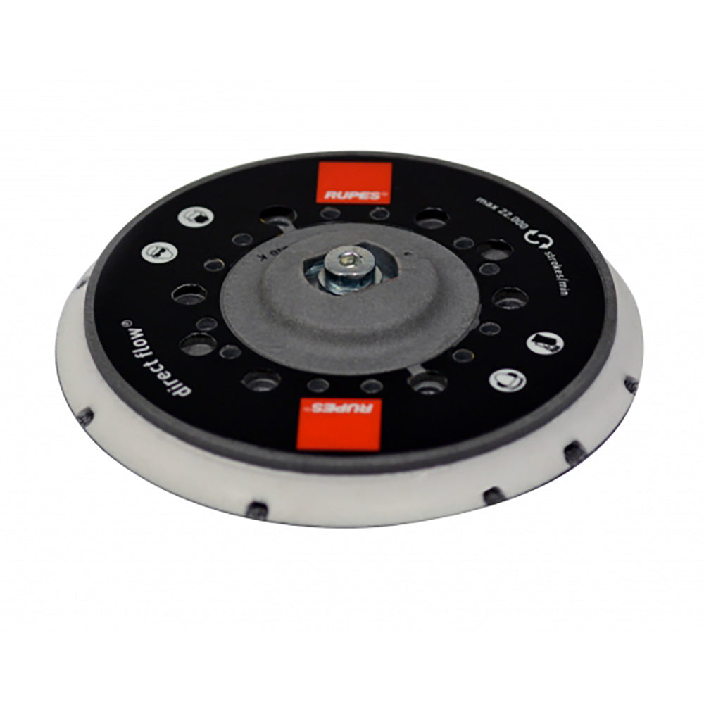 RUPES Backing Pad 150mm/6" Velcro Pad Multihole M8 Hard-H 12mm f/ER-BR-RH Tools — marine cleaning