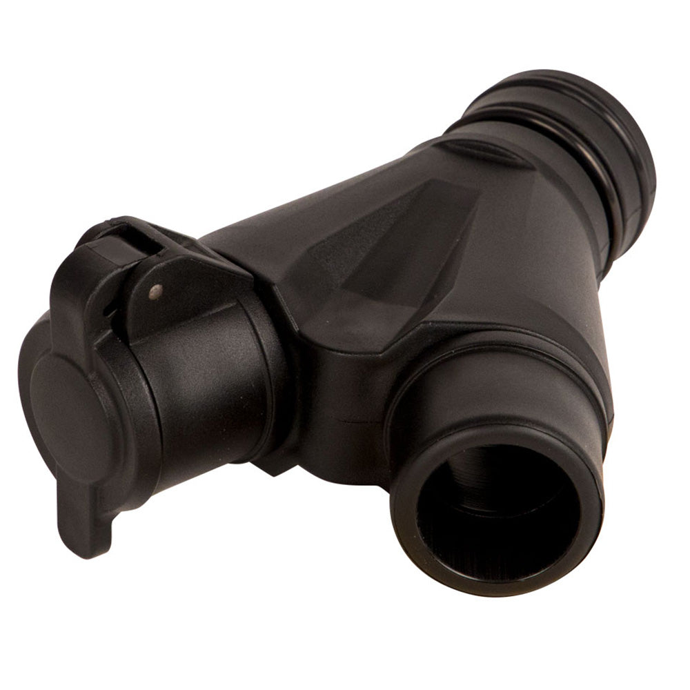 RUPES 2-Way Union Vacuum Connector w/Clampet Valve — marine cleaning