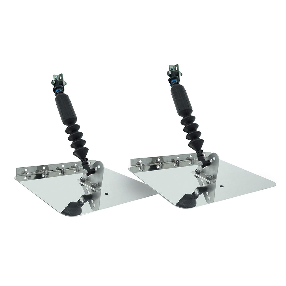 Lectrotab Smart Tab Trim Tabs by Lectrotab 12" X 9" f/18'-22' Boats w/150-240 HP — marine trim tabs