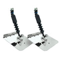 Lectrotab Smart Tab Trim Tabs by Lectrotab 9" X 8" f/13'-15' Boats w/30-40 HP — marine trim tabs