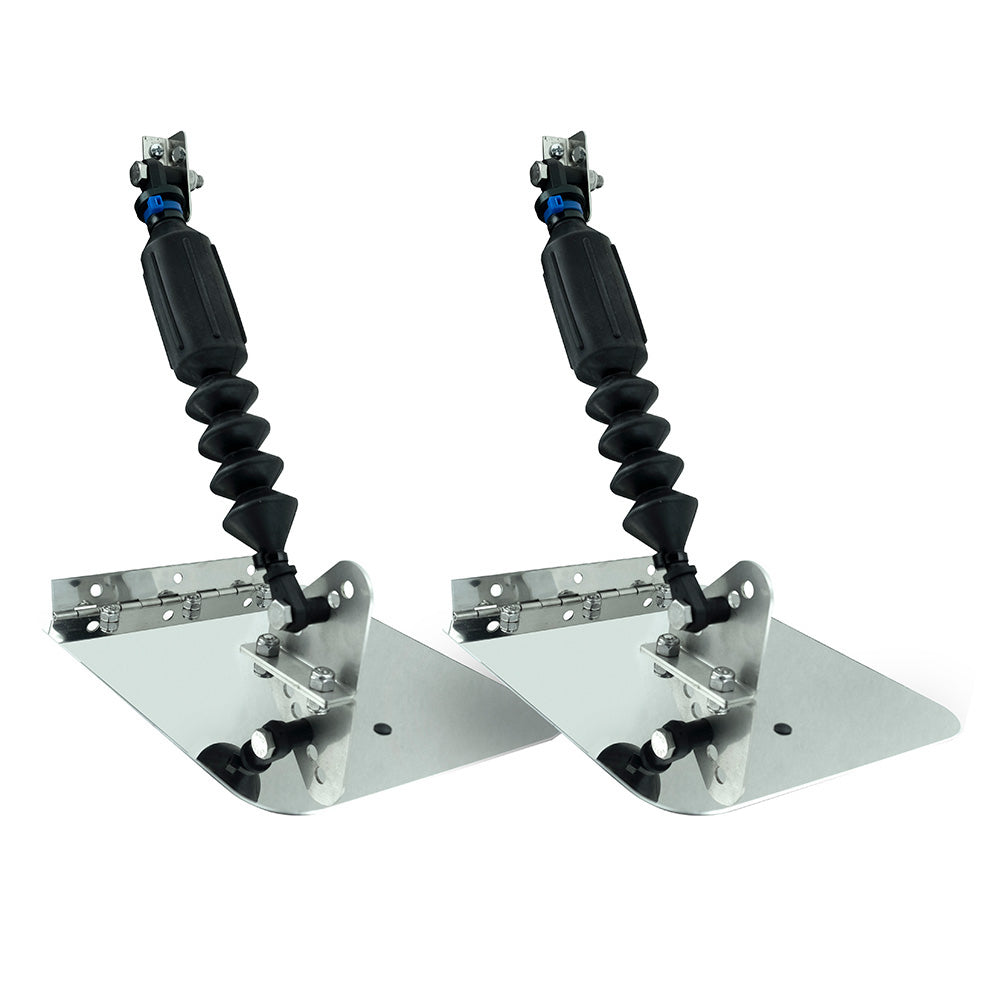 Lectrotab Smart Tab Trim Tabs by Lectrotab 7" x 8" f/10-12' Boats w/8-18 HP — marine trim tabs