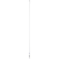 Scout 8' QuickFit White VHF Antenna w/5M Cable + FME Quick 6 Foam Filled 6db Solid Brass & Copper Element — marine antennas