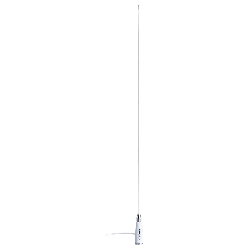 Scout 3.3' Stainless VHF Whip Antenna 3dB w/5M RG-58 Coax KS23A — marine antennas