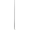 Scout 8' Black VHF Antenna 6dB Heavy Stainless Steel Ferrule w/6M RG-8x Includes PL-259 Heavy Duty Offshore Antenna KS-43 — marine antennas