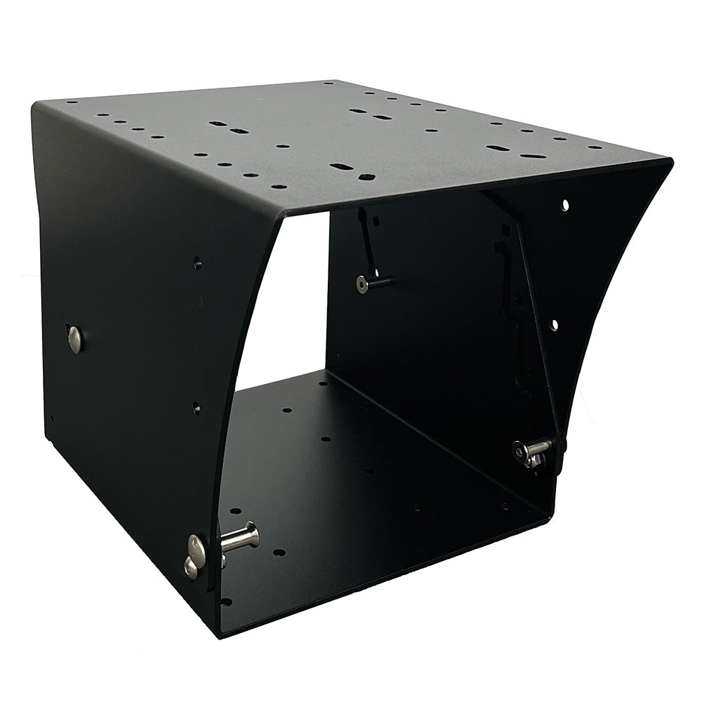Shark Seating Shark A3 Plinth Black Alloy 285-430mm Added Height — marine seating