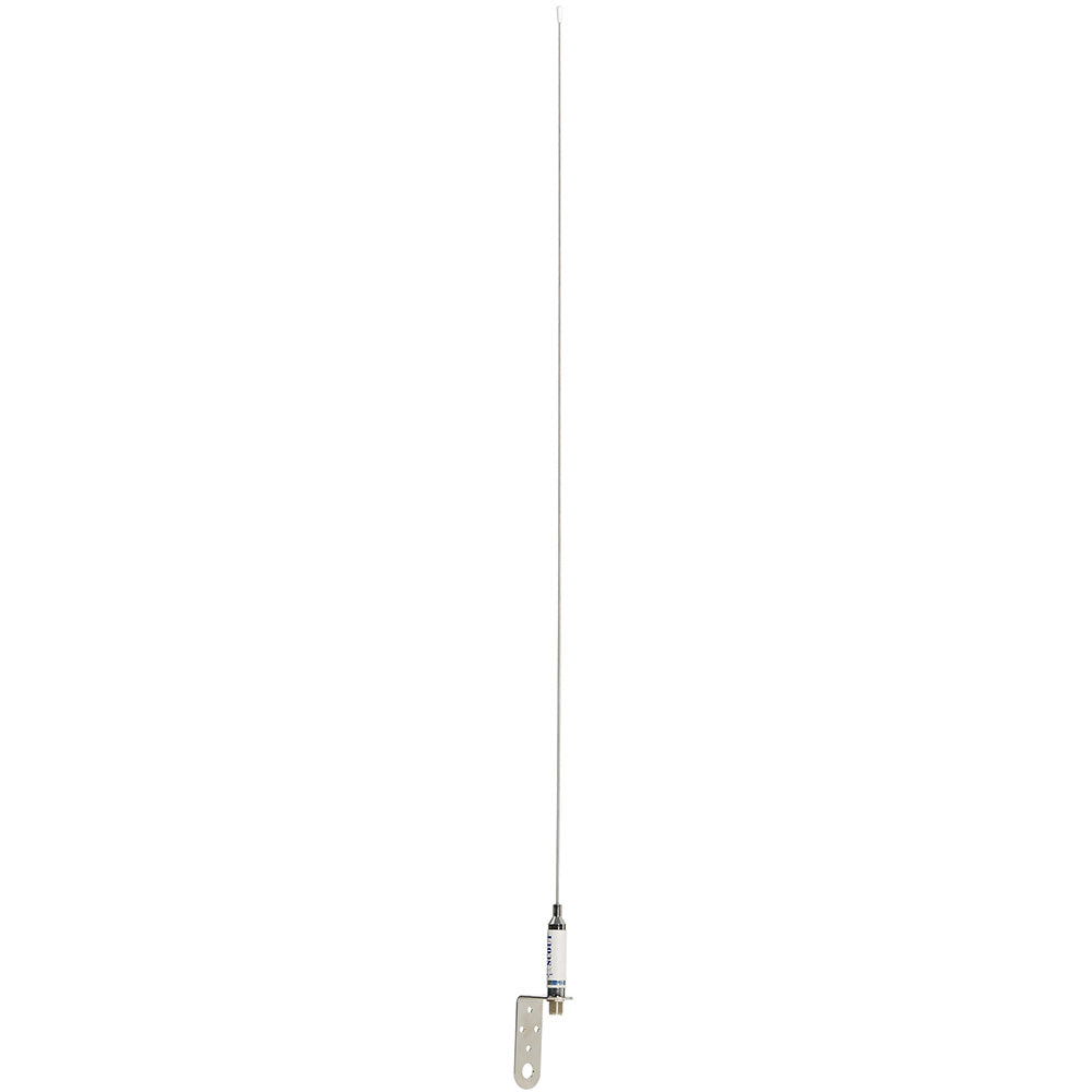 Scout 3' Stainless VHF Whip 3dB w/Bracket f/Sailboats - No Cable — marine antennas