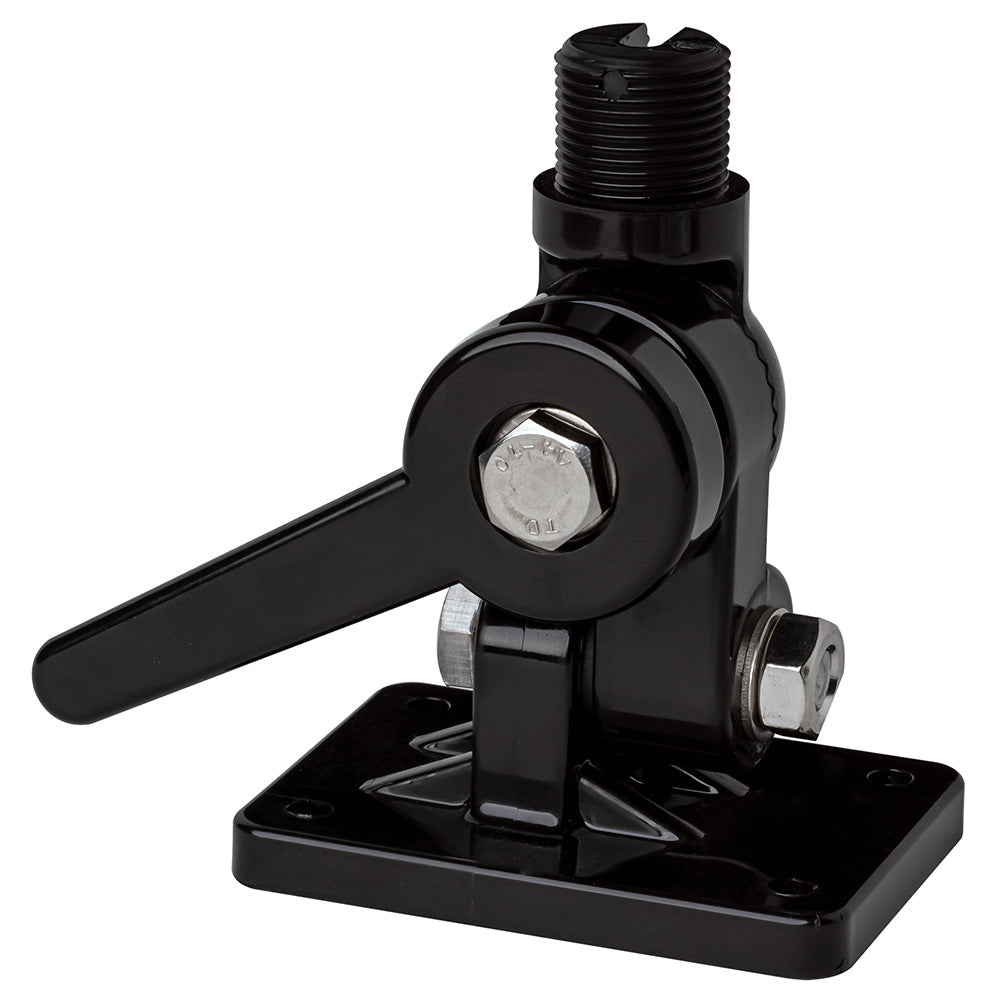 Scout Four-Way Nylon Ratchet Mount - Black — marine antenna mounts & accessories