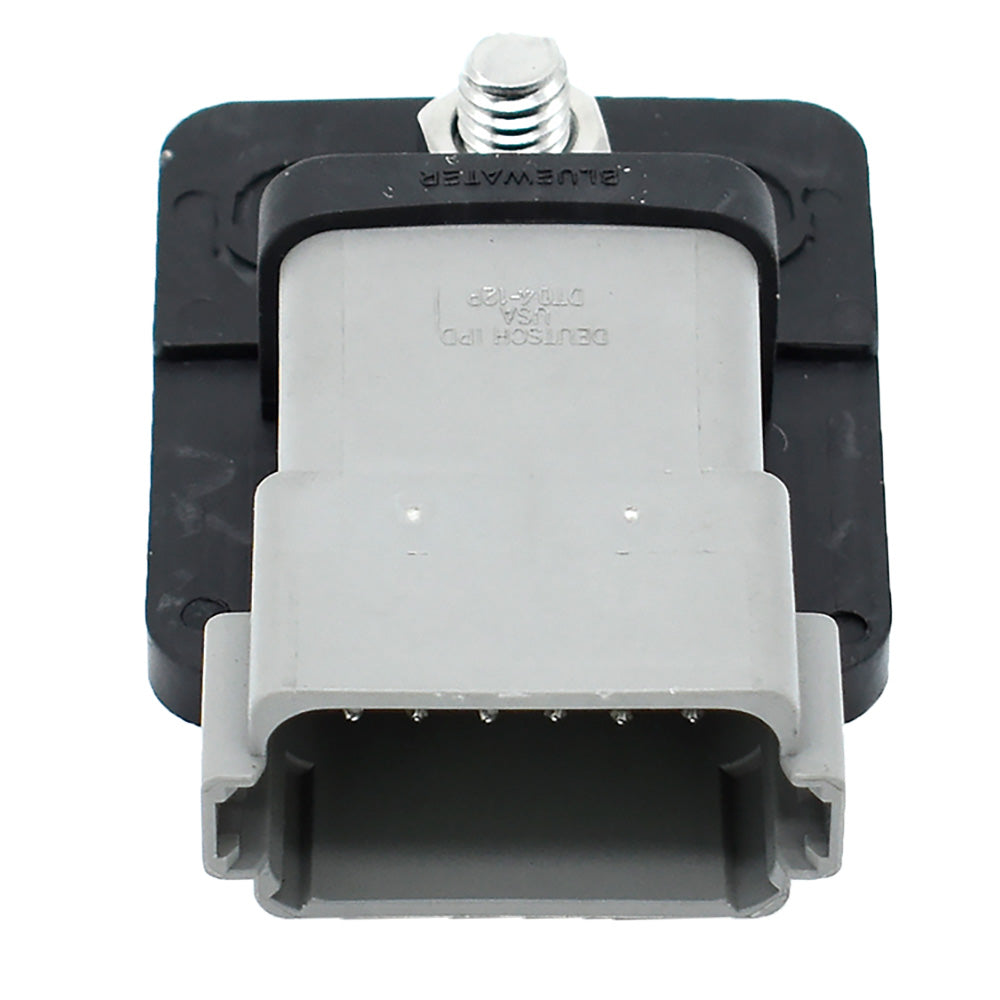 Bluewater 12 Position Male Sealed Deutsch Connector Busbar - 5/16" Stud — marine busbars