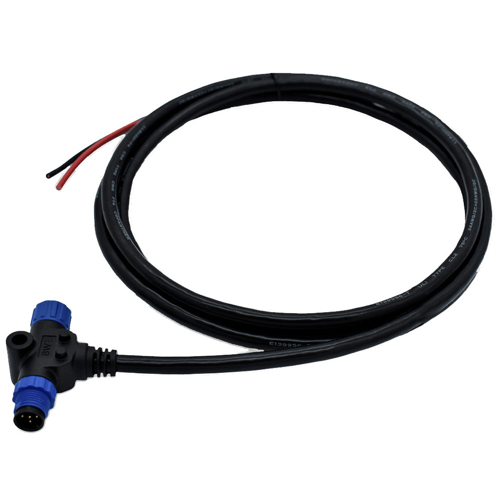 Bluewater NMEA 2000 Non-Fused Power Cable - 2 Meter — marine nmea cables & sensors