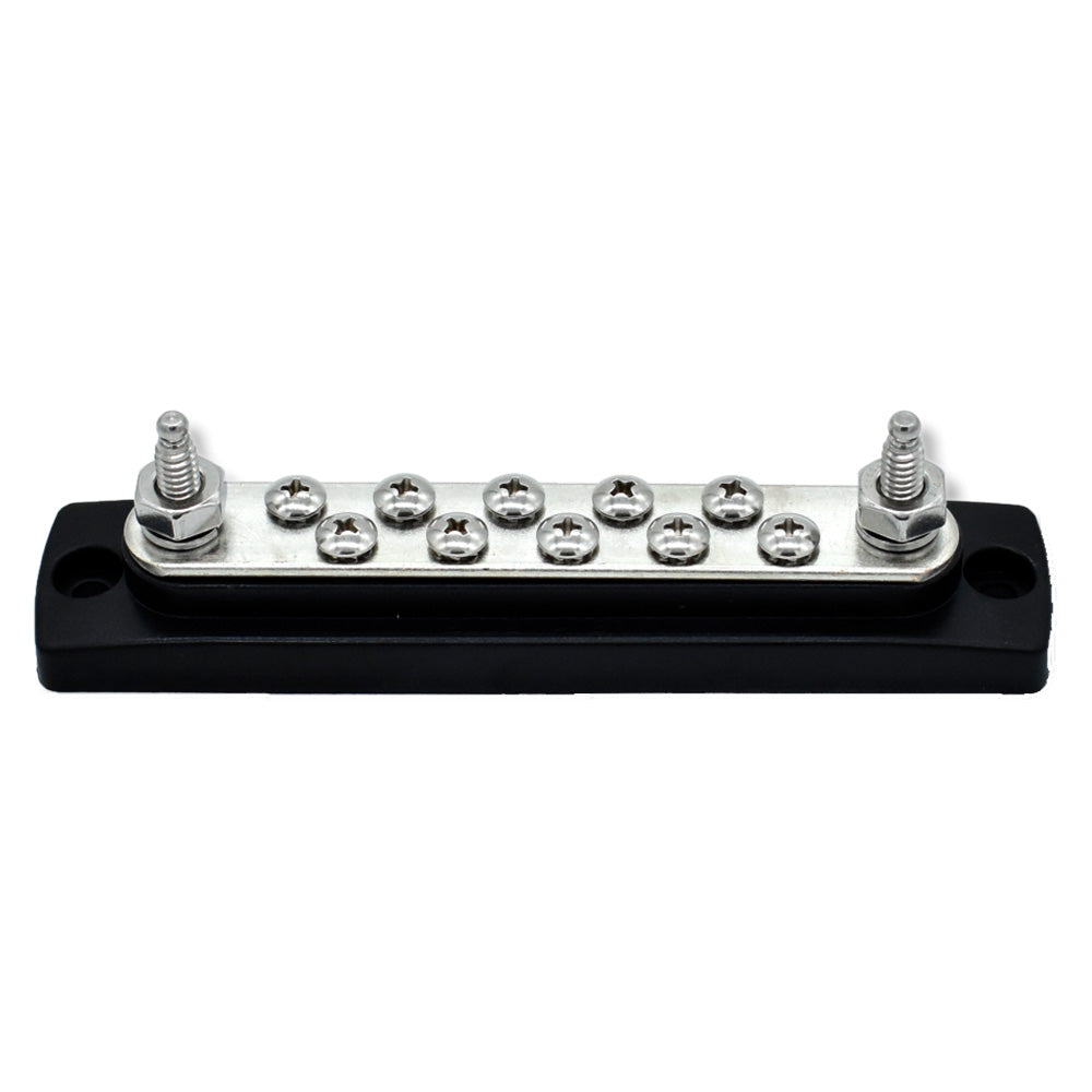 Bluewater 10 Terminal Busbar - 150 Amp — marine busbars