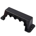 Bluewater Black Cover f/4 Stud Heavy Duty Busbar — marine busbars