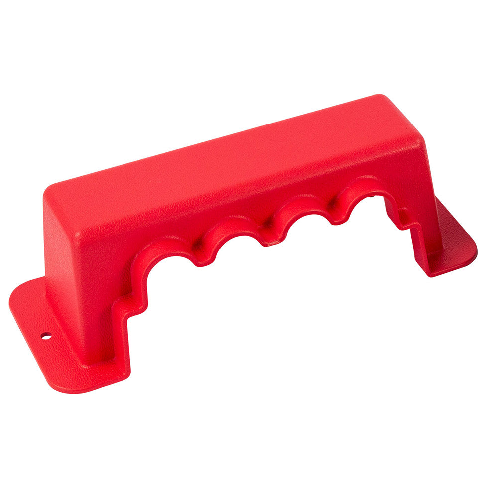 Bluewater Red Cover f/4 Stud Heavy Duty Busbar — marine busbars