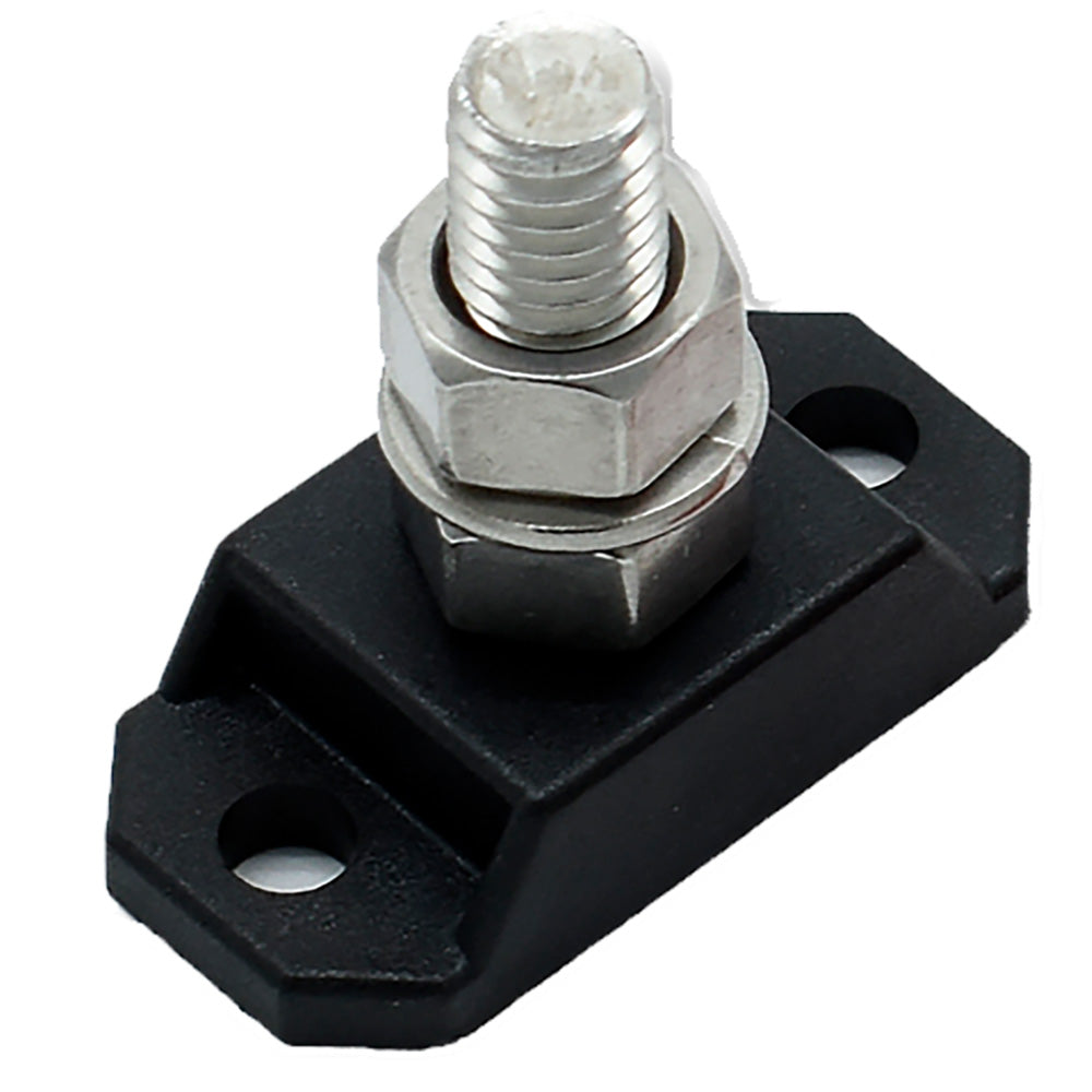 Bluewater 3/8" Power Post - Black — marine busbars
