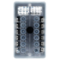 Bluewater 12 Position Beaker Block w/Cover — marine circuit breakers