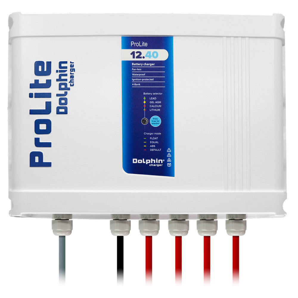 Dolphin Charger ProLite Charger 4 Bank - 12V - 40A — marine battery chargers