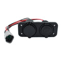 Bluewater USB/USB-C & 12V Combo w/Deutsch & Plate — marine accessories