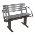 Springfield Marine Springfield Aluminum Dock Bench w/Arms — marine docking accessories