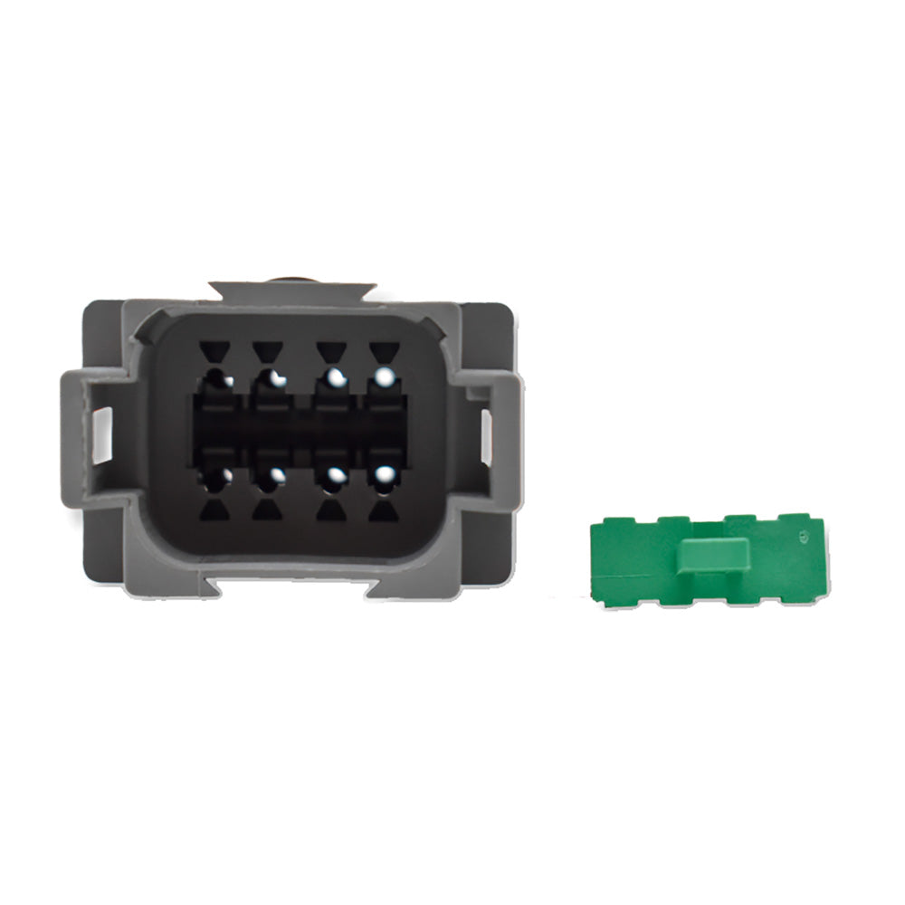 Bluewater 8 Position Male Deutsch Connector w/Wedge Lock — marine terminals