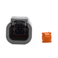 Bluewater 2 Position DTM Male Connector — marine terminals